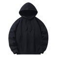 thumbnail image 1 of Wyzesi Fall Sweatshirts for Men Embroidered Male Solid Color Hooded Long Sleeved Pullover Sweatshirt, 1 of 7