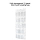 thumbnail image 2 of Transparente Pvc Bolsa Colgante Puerta Trasera Artículos Diversos Tarro De Mermelada Almacenamiento De Aperitivos Bolsa Colgante Herramientas De Maquillaje Zapatos Organizador 15 Bolsillos Eigraketly HA019424-00, 2 of 7