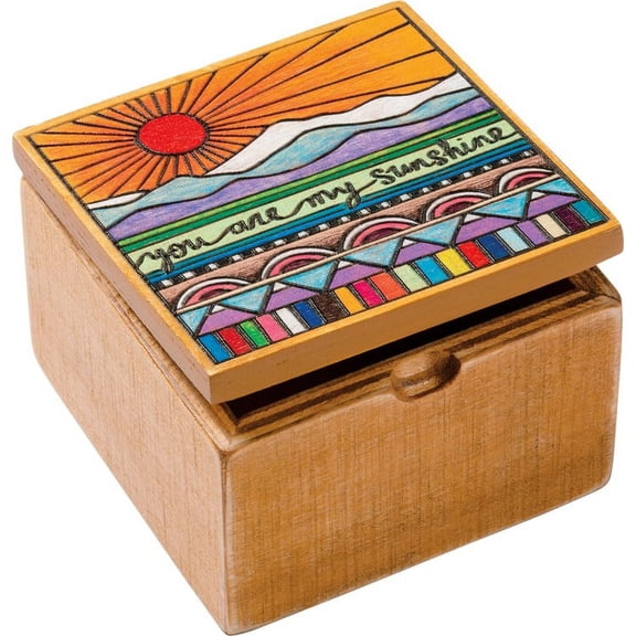 Hinged Box - You Are My Sunshine