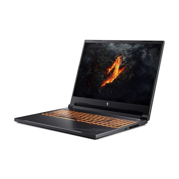 Acer Nitro V 16 ANV16-41 - AMD Ryzen 7 - 8845HS / up to 5.1 GHz - Win 11 Home - GeForce RTX 4060 - 16 GB RAM - 1.024 TB SSD NVMe - 16" IPS 1920 x 1200 @ 165 Hz - Ethernet - Wi-Fi 6E, Bluetooth - obsidian black - kbd: US Intl