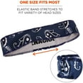 thumbnail image 3 of Ergodyne Chill-ItsÂ® 6605 High-Performance Headband, Navy Western, 3 of 6