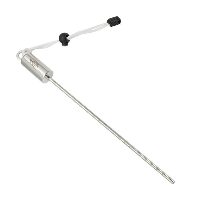 tamizeot Underwater Diving Pointer Stick Convenient Point Rod Orange Accessory Portable White 31.5x2.5cm