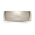 thumbnail image 3 of Mens Chisel 8mm Comfort Fit Titanium Wedding Band Ring, 3 of 4