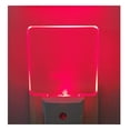 thumbnail image 1 of 2 Pack 0.5W Plug in LED Night Light with Dusk to Dawn Sensor Red, 1 of 10