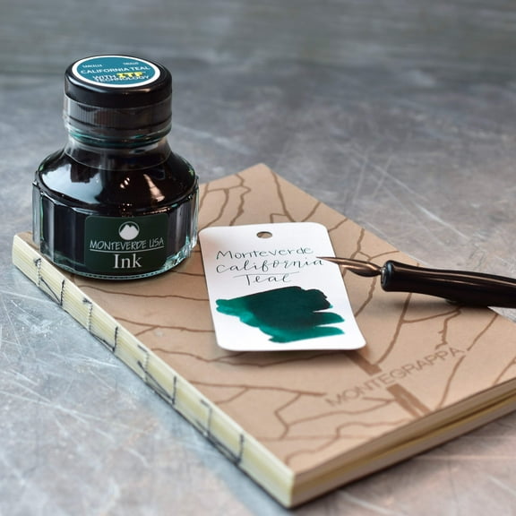 Monteverde Ink Bottle - California Teal