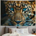 thumbnail image 2 of PRATYUS  Wall Hanging Tapestry Aesthetic Leopards Animals Face Cool Eyes Flags Tapestry for Room Living Room Wall Decor Large Wall Art Tapestries  40x60inch, 2 of 6