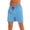 Light blue, variant on Abcnature Men's Athletic Shorts, Sports Gym Running Short Pants, Men Solid Breathable Lace Waterproof Quarter Beach Shorts, Sports Casual, Cargo Casual Hiking Shorts Green 4XL