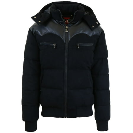 Mens Heavyweight Western Puffer Jacket