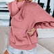 thumbnail image 4 of Sudadera con capucha y cremallera para mujer, manga larga, sudaderas ligeras, bolsillos, abrigo, tops Pompotops gfhjh8095, 4 of 6