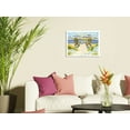 thumbnail image 3 of Wait For The Dawn - The Two of Us - Beach Chairs Ocean Twilight View - From an Original Watercolor Painting by Robin Wethe Altman - Japanese Unryu Rice Paper Art Print 24 x 32 in, 3 of 4