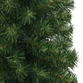 thumbnail image 3 of vidaXL Slim Artificial Christmas Tree with Stand Green 240 cm PVC, 3 of 4