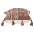 thumbnail image 5 of Parkland Collection Transitional Tribal Brown 14" x 20" Pillow, 5 of 6