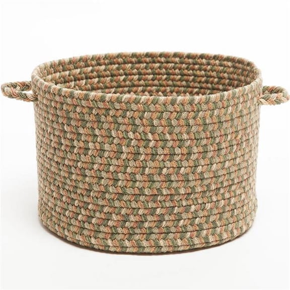 Rhody Rug CD66B018X012 18 x 12 in. Camden Basil Tweed Basket