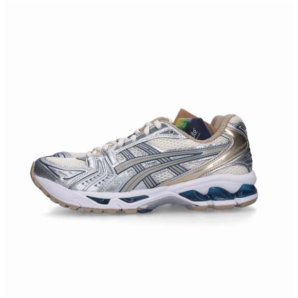 Asics Gel-Kayano 14 Cream Pure Silver Running Sneaker Shoes 1201A019-105