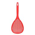 thumbnail image 1 of Strainer Long Handle Heat-resistant Kitchen Skimmer Sifter Plastic Cooking Sieve Scoop Spoon, Red, 1 of 1