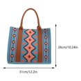 thumbnail image 2 of Bolso bohemio vibrante, bolso de mano vintage, bolso de gran capacidad para mujer, 2 of 8