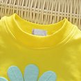 thumbnail image 6 of HCNTES Baby Girl Winter Clothes Autumn Winter Kids Clothes Girls Print Pullover Long Sleeve Tops+Petal Pants Set Sport Suit, 6 of 7