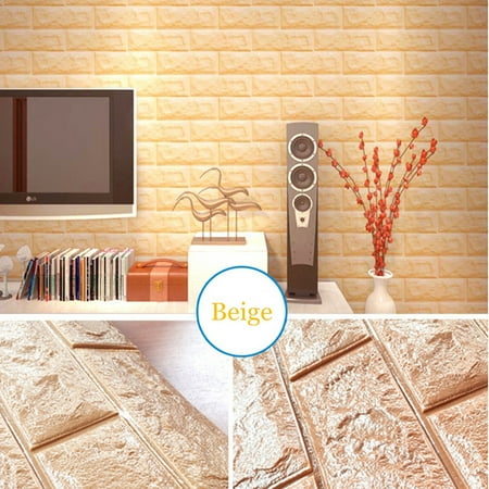 4 Sq Ft Peal and Stick 3D  Self Adhesive Wall Panels Faux 