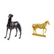 thumbnail image 5 of Escultura De Resina De Caballo, Figura De Animal, Centro De Mesa, Estatua Grabada Para Sala De Estar, Hotel, Oficina, Hogar, Decoración Navideña., 5 of 8