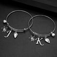 thumbnail image 4 of TINGN Birth Year Number Ankle Bracelets for Women 14K Gold Filled Dainty CZ Date Anklet, 4 of 5