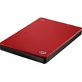 thumbnail image 3 of Seagate Backup Plus Slim 2TB USB 3.0 Portable External Hard Drive - STDR2000103 - Red, 3 of 5