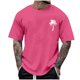 thumbnail image 2 of Tops para hombre, blusas y camisas de cuello redondo y manga corta para hombre, blusas casuales de cuello redondo con estampado de moda para hombre, blusas de cuello redondo y manga corta para hombre., 2 of 4