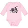 thumbnail image 3 of Inktastic I Hooked Grammy's Heart with Fishing Rod Boys or Girls Long Sleeve Baby Bodysuit, 3 of 5