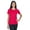 RED, variant on UltraClub 8620L Ladies Cool & Dry Basic Performance T-Shirt