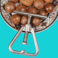 thumbnail image 1 of Desgranador de Cascanueces Macarena Acero inoxidable abridor de nueces rápido reutilizable multifuncional Clip Castaño Cascanueces, 1 of 8