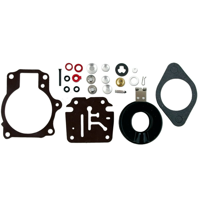 Johnson Carburetor Rebuild Kit 2-Pack Carburetor Rebuild Kit For Johnson/Evinrude 50, 55, 60 HP Outboards - Includes Float Evinrude Carb Rebuild Kit