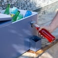 thumbnail image 5 of Permasteel 80-Qt Rolling Outdoor Cooler with Removable Basin, PS-223-AZ, Azure Blue, 5 of 21