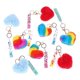 thumbnail image 1 of Llavero de bola de felpa suave CARBONLIKE, colgante de bolsa de amigos, llavero de bola de piel, mochila de regalo ZefeiWu 8390614074385, 1 of 1