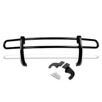 DNA Motoring RBG-015-BK For 2007 to 2013 Acura MDX YD2 Stainless Steel Double Bar Rear Bumper Protector Guard (Black) 08 09 10 11 12