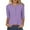 Purple, variant on My Items Womens Spring T Shirts Womens Shirts Packs Spring Womens Tops 3/4 Length Sleeves Plus Size Womens Blouses Dressy Casual Pink my orders