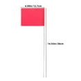 thumbnail image 2 of MLINS 50pcs Irrigation Flags Lawn Garden Marking Flags Landscape Flags Construction Marker Flags, 2 of 8