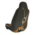 thumbnail image 2 of Balery Surreal Weightlifting Snail Pattern Car Seat Cover - Soft & Breathable Front Premium Covers with Non-Slip Protector Fits Most Automotive, Vans, SUVs, Trucks - 1 Unit, 2 of 5