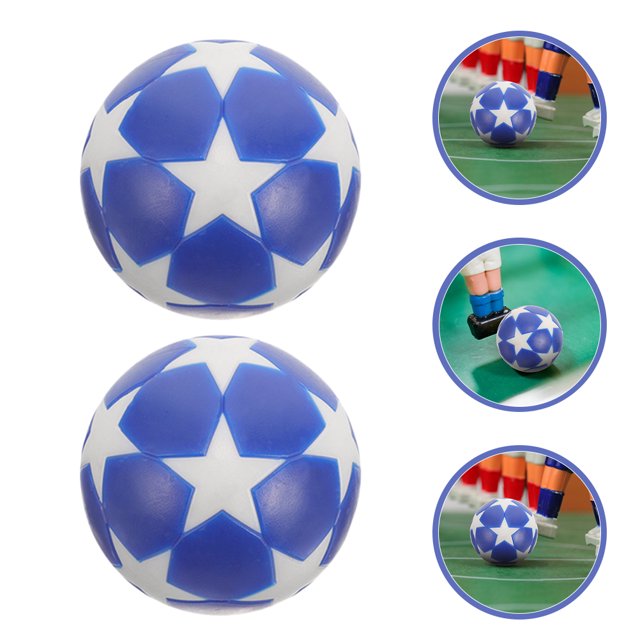 unbranded 15Pcs Table Football Replacement Balls Blue White for Birthday Decorations Game Activities
