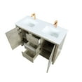 thumbnail image 3 of 48 In. W X 20 D Rustic Bath Vanity - Marble Top And Rose Gold Faucet , Spacious Storage Double Cultured & Soft Close, Ample With All Resistance Features, 3 of 3