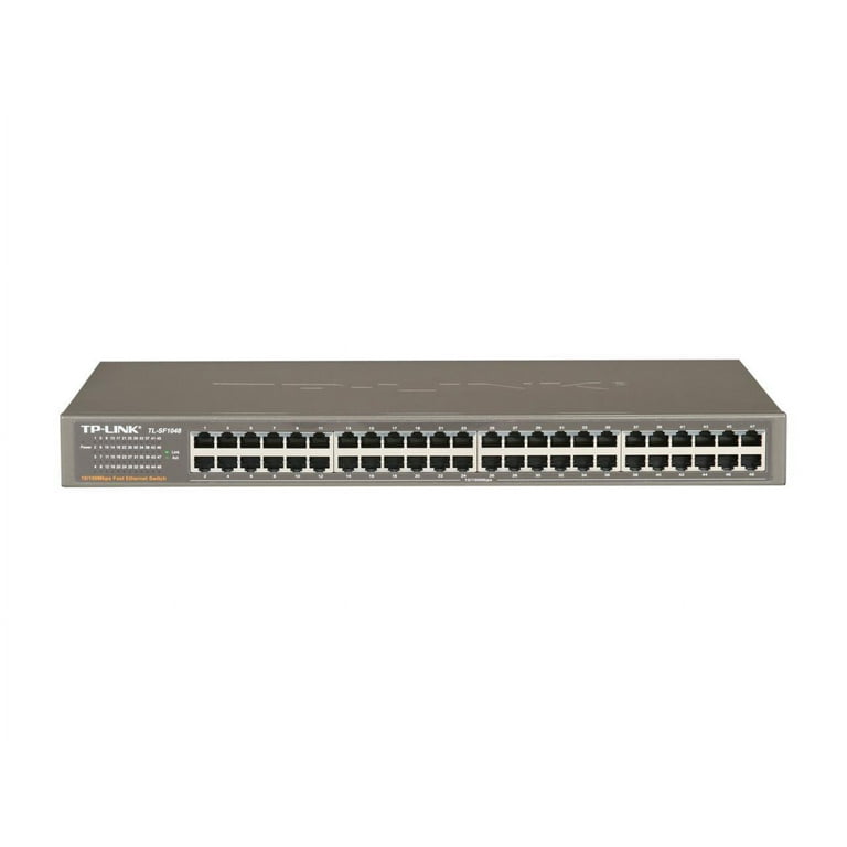 Switch réseau TP-Link 48 ports RJ45 10/100 rackable - Achat/Vente TP LINK  317148
