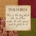 thumbnail image 3 of Greene, Taylor 15x15 Black Modern Framed Museum Art Print Titled - Psalm 118, 3 of 5