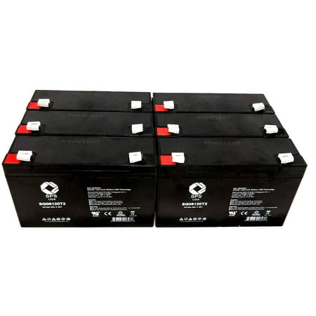 SPS Brand 6V 12 Ah Replacement Battery for Best Power Patriot SPS650 (6 (Best Power Patriot 250)