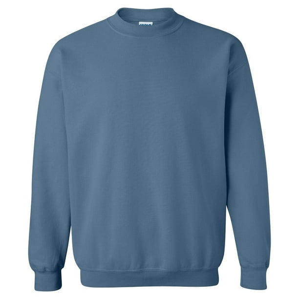 Gildan - 18000 Adult Sweatshirt -Indigo Blue-4X-Large - Walmart.com ...