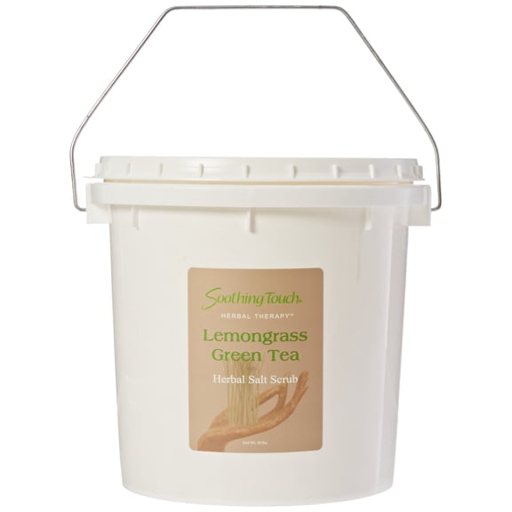 Soothing Touch W67365LG1 Salt Scrub Lemongrass Green Tea, 10-Pound