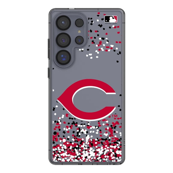 Cincinnati Reds Galaxy S8 Confetti Design Clear Case