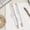 Rose Gold, variant on Retractable Gel Pen with Metal Clip - Smooth Writing Ballpoint with White Body and Rose Gold Accents - Rose Gold