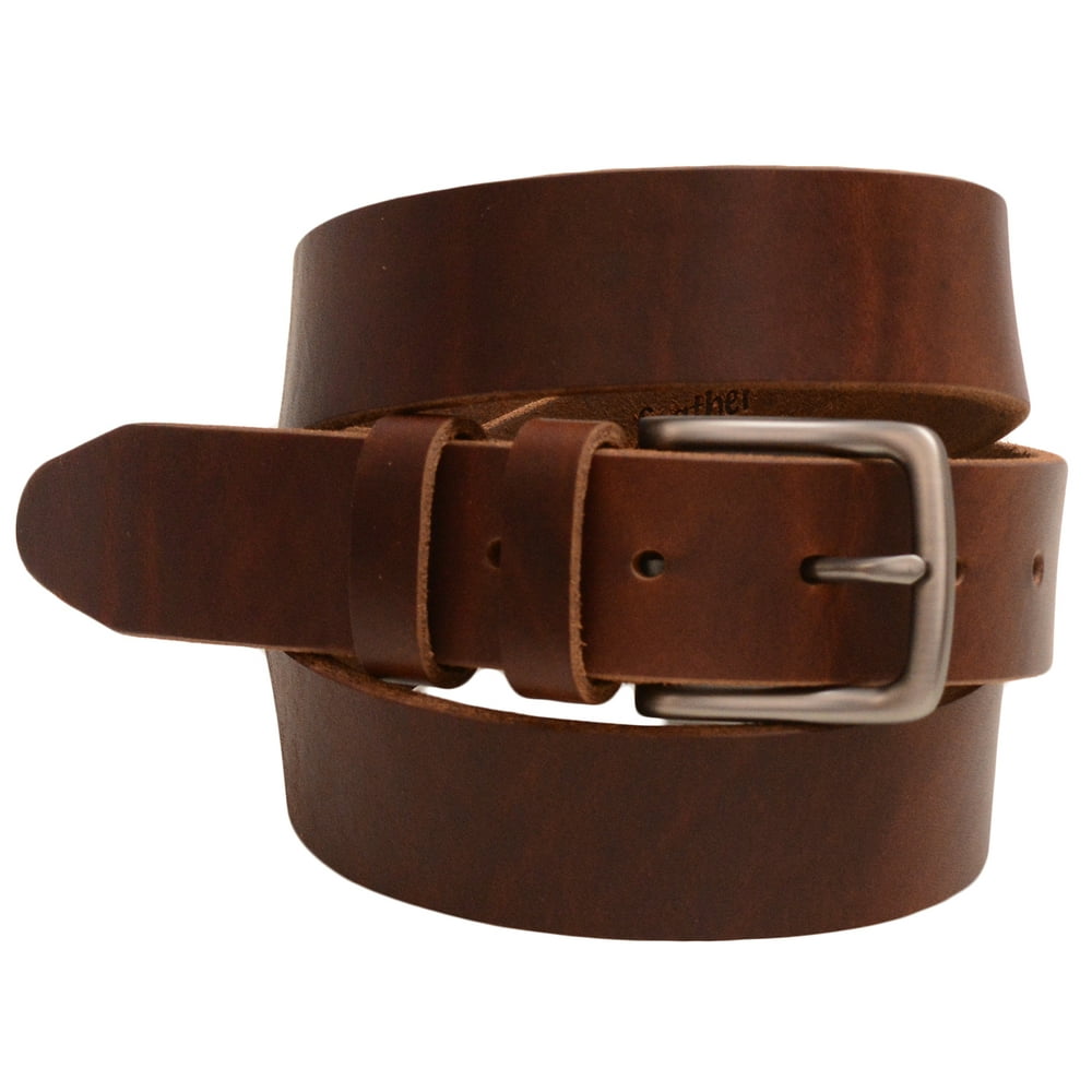Orion Belt Company - Orion Leather 1 3/8 Walnut Re-Tanned Leather Belt ...