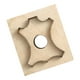 thumbnail image 5 of Herramienta de bricolaje para manualidades en cuero: troquel, molde para etiquetas, colgantes, plantillas, plantillas y perforadoras. L 72X60mm, 5 of 9