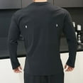 thumbnail image 4 of Fewfanhot Long Sleeve Shirts for Men Long Sleeve Base Layer Shirts Quick Dry Undershirts Workout Hiking Camping Athletic Top, 4 of 9