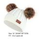 thumbnail image 5 of Bufanda para bebé Sonducket Invierno Cálido Kit Beanie Cap marrón blanco, 5 of 6