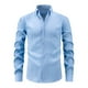 thumbnail image 1 of Blusa y camisa de manga larga con cuello vuelto para hombre, estilo casual, con botones, estampado playero, de poliéster., 1 of 4